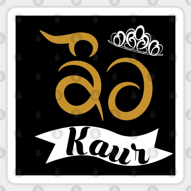 Punjabi - Kaur - Sikh Female Surname Sticker by PUNJABISTYL